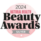 Natural Health Beauty Awards silver badge 